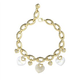 Bracelet Femme Guess JUBB05204JWYGWHS Doré