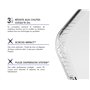 Coque renforcée iPhone 17 Pro PULSE Origine France Garantie 3m Transparente + Garantie à vie - Origine France Garantie Force Cas