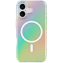 Coque MagSafe iPhone 17 Hybride Transparente Irisée Bigben