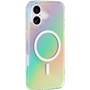 Coque MagSafe iPhone 17 Hybride Transparente Irisée Bigben