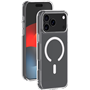 Coque MagSafe iPhone 17 Pro Max Hybride Transparente Bigben
