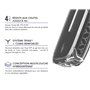 Coque renforcée MagSafe iPhone 17 AIR XTREM 4m Norme Militaire MIL-STD 810G Transparente + Garantie à vie Force Case