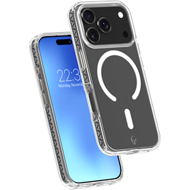 Coque renforcée MagSafe iPhone 17 Pro AIR XTREM 4m Norme Militaire MIL-STD 810G Transparente + Garantie à vie Force Case
