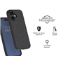 Coque renforcée MagSafe iPhone 17 SILICONE 2m Noire + Garantie à vie Force Case