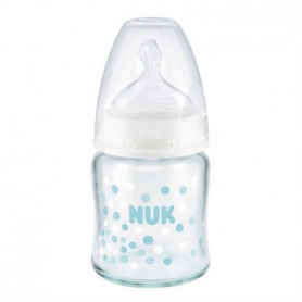 NUK Biberon Serenity+ - Col large - En verre - Contrôle de température - 120 ml 21,99 €