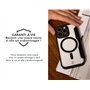 Folio renforcé MagSafe iPhone Air 2m Noir + Garantie à vie Force Case