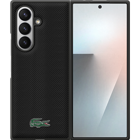 Coque Magnétique Samsung Galaxy Z Fold 7 Petit Piqué Lacoste Noire Samsung
