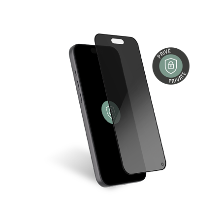 Protège écran iPhone 17 Pro Max Privé 2.5D Verre organique + Garantie à vie - Certifié GRS Force Glass