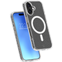Coque renforcée MagSafe iPhone 17 AIR XTREM 4m Norme Militaire MIL-STD 810G Transparente avec Paillettes + Garantie à vie Force