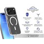 Coque renforcée MagSafe iPhone 17 Pro Max AIR XTREM 4m Norme Militaire MIL-STD 810G Transparente avec Paillettes + Garantie à vi