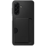 Coque Samsung Galaxy A17 4G/5G Card Slot Porte-carte intégré Noire Samsung