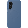 Coque Magnétique MagSafe Samsung Galaxy A17 4G/5G Silicone Bleue Bigben