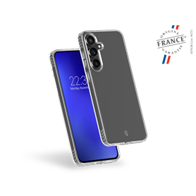 Coque renforcée Samsung Galaxy S25 FE PULSE Origine France Garantie 3m Transparente + Garantie à vie - Origine France Garantie F