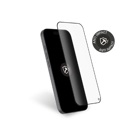 Protège écran iPhone 17 / 16 Pro Anti-Impact 2.5D Verre trempé + Garantie à vie - Certifié GRS Force Glass