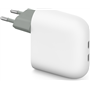 Chargeur 2 USB C 67W Power Delivery Blanc Google
