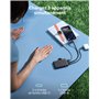 Powerbank Pocket Neo 10000mAh 3 ports USB A+2C 22.5W PD/QC Câble dragonne Noir Iniu