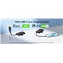 Powerbank Pocket Neo 10000mAh 3 ports USB A+2C 22.5W PD/QC Câble dragonne Noir Iniu