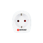 Adaptateur voyage Europe vers Danemark Blanc Skross
