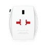 Adaptateur voyage USB A + USB C MUV Universel Blanc Skross