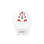 Adaptateur voyage USB C Monde vers USA Blanc Skross