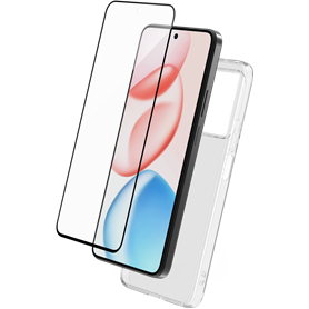 Pack 2 en 1 Coque Honor Honor 400S Souple Transparente + Protège écran 2.5D + SmartFrame™ - Certifié GRS Bigben
