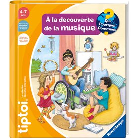 Ravensburger - tiptoi® - Livre interactif - À la découverte de la musique - Jeu éducatif électronique
