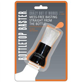 Jokari 06035 - Bottletop Basting Brush - Pinceau Bottletop - Convient à la Plupart des Bouteilles de Condiment - Taille Unique -
