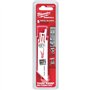 Lame de scie sabre Sawzall fine 100 mm 24 dents MILWAUKEE - 5 pièces - 48005185