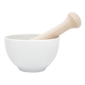KAI Select Mortier Japonais avec Pilon en Hêtre - bol en porcelaine dimensions 10