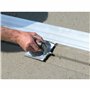 Fraise à rainurer en zinc de Marshalltown, R 6 mm, L 10 mm, P 13 mm avec manche DuraSoft, en zinc, outils pour le sol et le béto