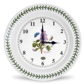 Portmeirion Botanic Garden - Horloge murale Lilas
