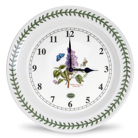 Portmeirion Botanic Garden - Horloge murale Lilas