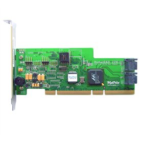 HighPoint RocketRAID Contrôleur Raid 2210 4 canaux Contrôleur Raid PCI-X SATA 3 Go/s
