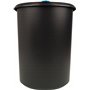Helit H6103993 Corbeille à papier tri sélectif deux compartiments (Noir/bleu) (Import Allemagne)
