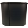 Helit H6103993 Corbeille à papier tri sélectif deux compartiments (Noir/bleu) (Import Allemagne)