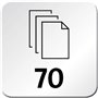 Novus Agrafes 23/10 Super Contenu: 1000 Pièces Zingué (042-0531)
