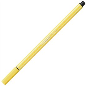 STABILO Pen 68 Feutre de qualité supérieure Jaune