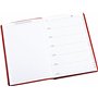 Esposti Address Book - Soft Leather Feel Stitched Cover - Black - Size 5.2 x 7.7 Inch