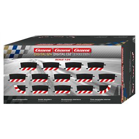 Carrera - 20020593 - Digital 124/132/Evolution Bordures INT. P.L. Courbes 4/15°(12) Carrera - 20020593 - Digital 124/132/Evolution Bordures INT. P.L. Courbes 4/15°(12)