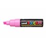 uni-ball Posca PC-8K Lot de 6 marqueurs à pointe large biseautée Rose fluo