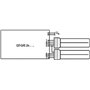 Osram DULUX T/E 26 W/840 PLUS Tube Fluorescent GX24Q