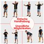 Schmidt Sports Tendeur de musculation "Elastikon Expander IV "25kg/125 kg vert