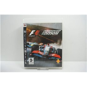 FORMULA ONE CHAMPIONSHIP EDITION PS3 FORMULA ONE CHAMPIONSHIP EDITION PS3