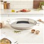 Garcima – Poêle à Paella Valen. INOX. L'Idéal 46 cm