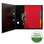 Esselte 100199 Lot de 20 intercalaires A4 avec onglets Rouge/multicolore Carton recyclé
