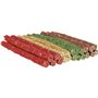 Trixie Munchy Chewing Rolls pour chien - Rouge - Pack de 100