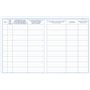 Lebon et Vernay Registre objet mobilier pour antiquaire /brocanteur 104 pages Format 25x32cm Bleu Marine