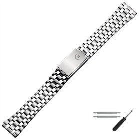 MARBURGER Bracelet De Montre 18mm Métal Argent - Kit De Montage D'outils 88001180020