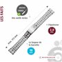 MARBURGER Bracelet De Montre 18mm Métal Argent - Kit De Montage D'outils 88001180020