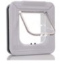 Cat Mate Elite I.D. Disque Chat avec commande minuterie Blanc